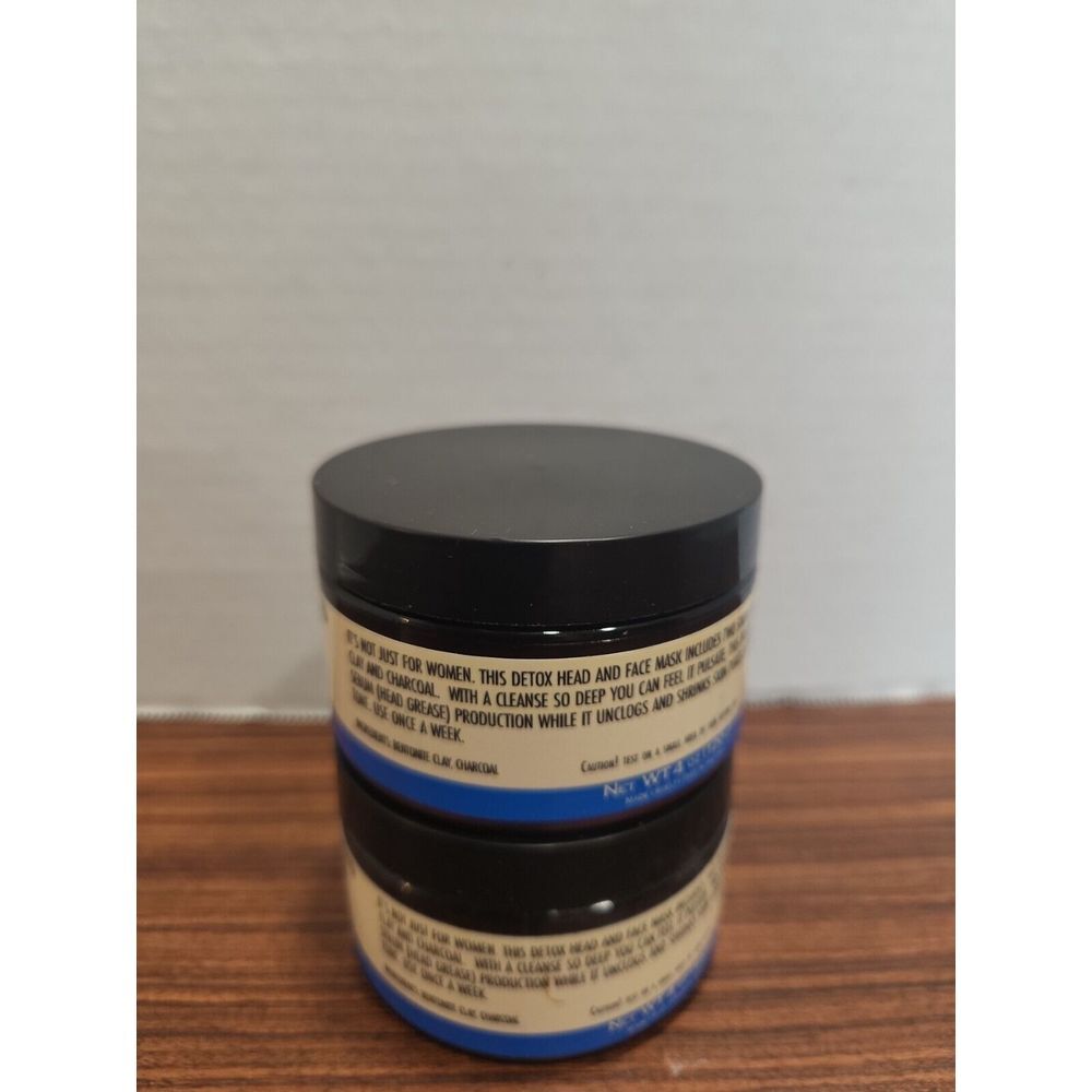 2 - 4 oz Mountineer Bald Head Care Detox Head and Face Mask - Picture 2 of 5